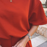 MALLORCA RED TWO-PIECE SET