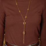 LILIBETH BROWN LONGSLEEVE TURTLENECK SHIRT