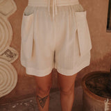 MERYEM BEIGE TWO-PIECE SET