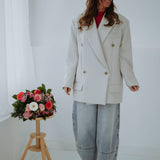 HANNAH LIGHT GREY BLAZER