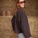 DUSTINE BROWN AUTUMN COAT