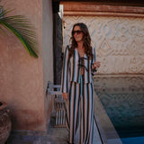 RISSANI MULTICOLOR CROCHET TWO-PIECE SET