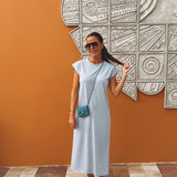 ENDLESS SUMMER GREY DRESS