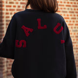 SALUT SWEATER DARK BLUE