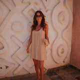BASMA MULTICOLOR DRESS