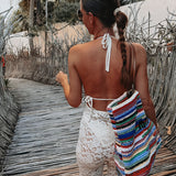 JUANA BEIGE LACE PANTS