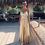 AMBER MEDINA GOLD DRESS