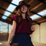 SOUIRA BORDEAUX T-SHIRT