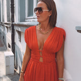 THEA RED DRESS