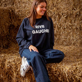 RIVE GAUCHE DARK BLUE LONGSLEEVE SHIRT