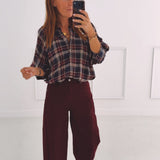 BORDEAUX BALLOON JEANS 9310-7