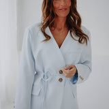 YASMIN LIGHT BLUE BLAZER