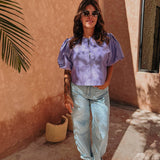 HABIBA PURPLE MUSTHAVE BLOUSE