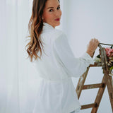 HELLO SPRING WHITE BLAZER