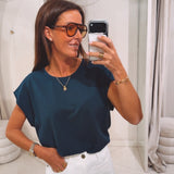 SOUIRA DARK BLUE T-SHIRT