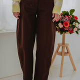 DESIREE BROWN BALLOON PANTS