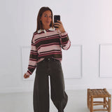 KHAKI BALLOON JEANS 9279-5