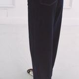 DARK BLUE BARREL JEANS 668-BT