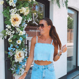 BLUE DENIM SHORT 591-C-11