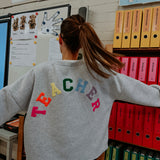 SWEATER TEACHER MULTI-COLOR