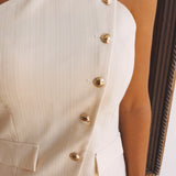 CARMEN ECRU TWO-PIECE SET