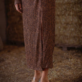 WILDWOOD BROWN LEOPARD DRESS