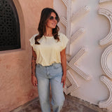 SOUIRA LIGHT YELLOW T-SHIRT