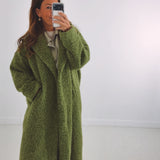 CEDAR MOSS GREEN COAT
