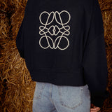 SELUNE DARK BLUE SWEATER