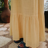 PAOLA YELLOW TWO-PIECE SET