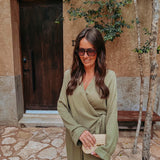 NITIDO KHAKI TWO-PIECE SET