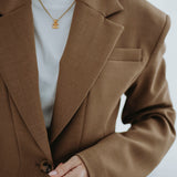ANOUSHKA'S GO-TO TAUPE BLAZER