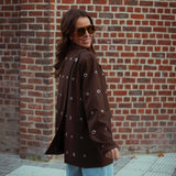 AMELIA BROWN DISTRESSED BLAZER