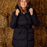 MARLENE DARK BLUE PUFFER JACKET