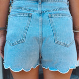 BLUE DENIM SHORT 591-C-11
