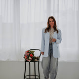 ADELE LIGHT BLUE BLAZER