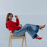 WIDE LEG JEANS A3845