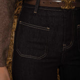 DARK BLUE STRAIGHT JEANS 9093-6