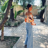 WIDE LEG JEANS 8565