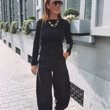 WYNOLA BLACK LONGSLEEVE SHIRT