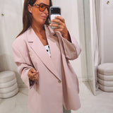 CHARLOTTE LIGHT PINK BLAZER