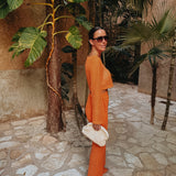 MORELIA ORANGE PANTS