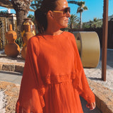 SOLLER RED TWO-PIECE SET