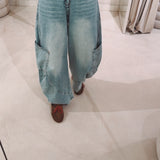 BLUE BALLOON JEANS A80765