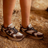 NOVA BROWN SNEAKERS