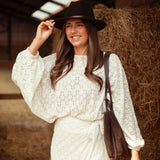 WREN ECRU TWO-PIECE SET