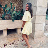 CARMELA YELLOW MUSTHAVE DRESS