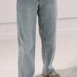 LIGHT BLUE BARREL JEANS Y3500M