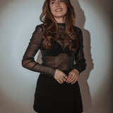 NEW CHAPTER BLACK RHINESTONE BLOUSE