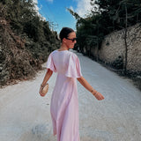 MAZATLAN LIGHT PINK DRESS